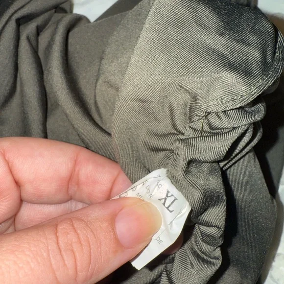 Olive Green One Shoulder Sleeveless Cutout Ruched Bodycon Mini Club Dress - XL 💚 - Picture 12 of 12